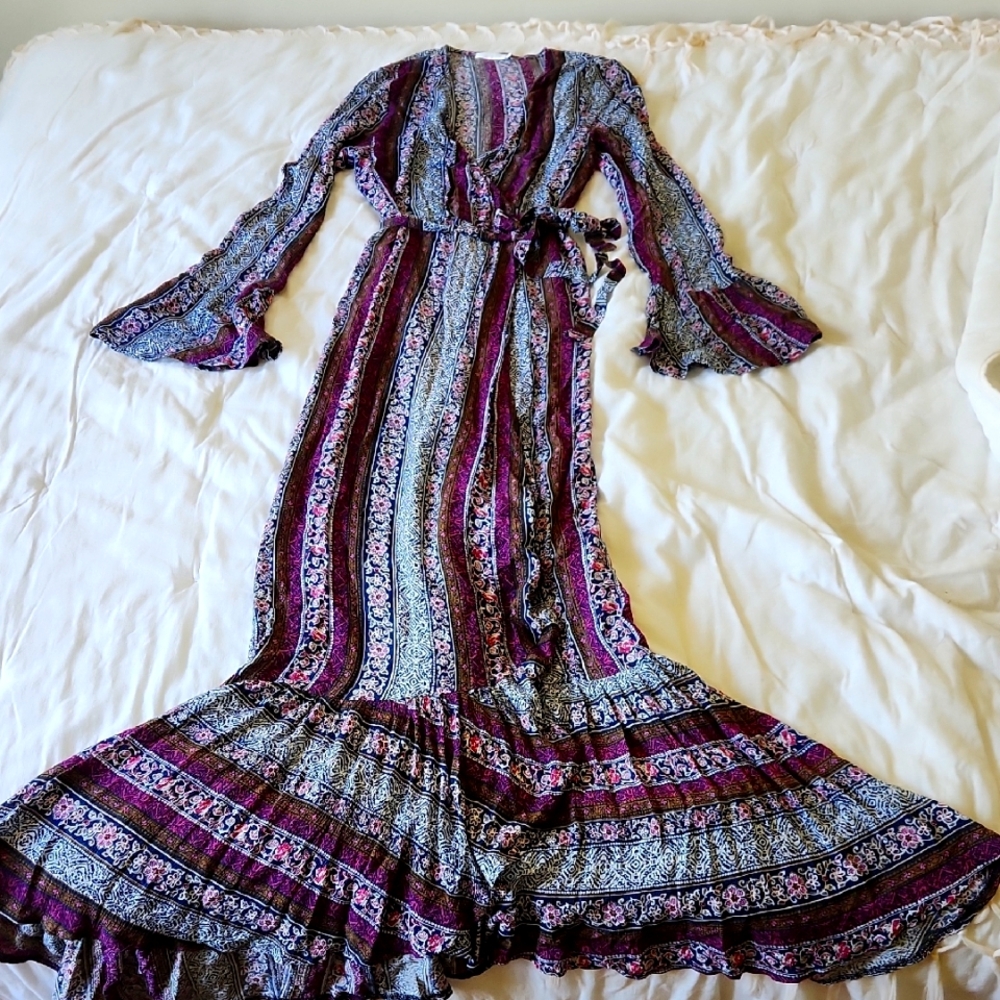 70s Inspired Lightweight Robe